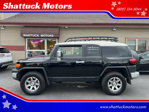 2014 Toyota FJ Cruiser for sale at Shattuck Motors in Newport VT