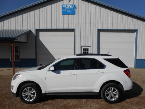 2017 Chevrolet Equinox for sale at Benney Motors in Parker SD
