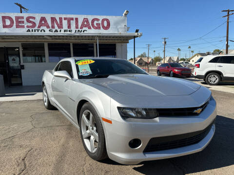 2014 Chevrolet Camaro for sale at DESANTIAGO AUTO SALES in Yuma AZ
