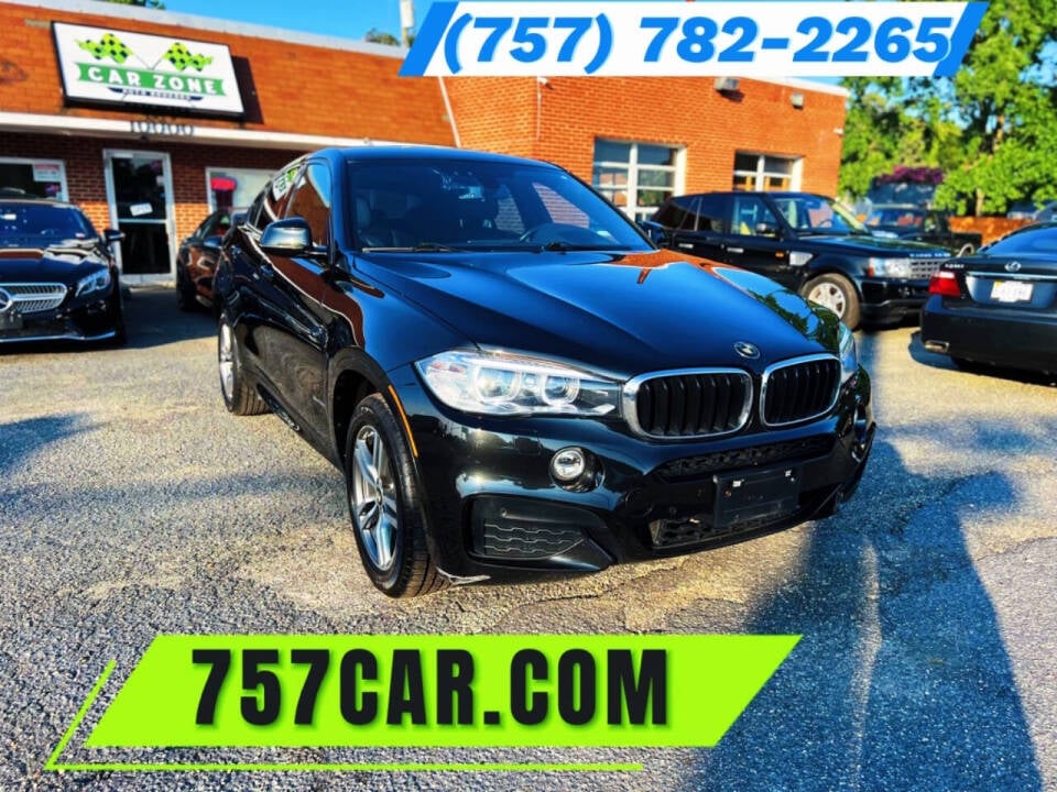 2015 BMW X6 for sale at CarZone & Auto Brokers in Newport News, VA