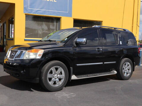 2012 Nissan Armada for sale at Bond Auto Sales in Saint Petersburg FL