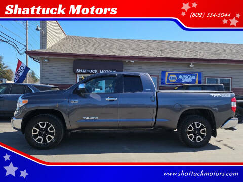 2014 Toyota Tundra for sale at Shattuck Motors in Newport VT