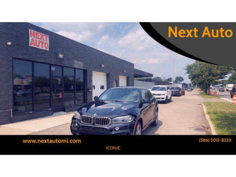 2017 BMW X6 for sale at Next Auto in Mount Clemens MI