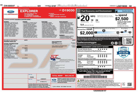 2020 Ford Explorer ST