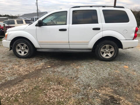 2005 Dodge Durango for sale at ABED'S AUTO SALES in Halifax VA