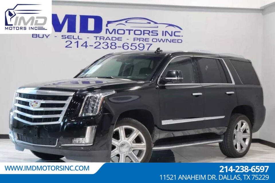 2018 Cadillac Escalade for sale at IMD MOTORS, INC in Dallas, TX