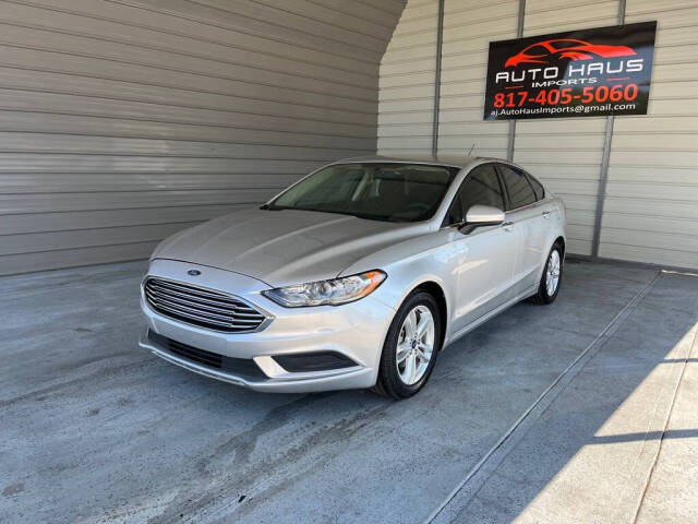 2018 Ford Fusion for sale at Auto Haus Imports in Grand Prairie, TX