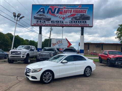 2016 Mercedes-Benz C-Class for sale at ANF AUTO FINANCE in Houston TX