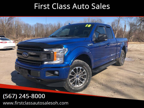2018 Ford F-150 for sale at First Class Auto Sales MI in Erie MI