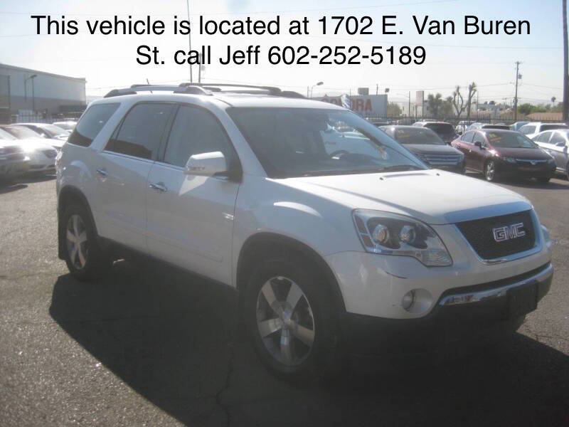 2012 GMC Acadia for sale at Town and Country Motors - 1702 East Van Buren Street in Phoenix AZ