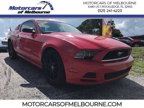2014 Ford Mustang for sale at MotorCars of Melbourne in Melbourne FL