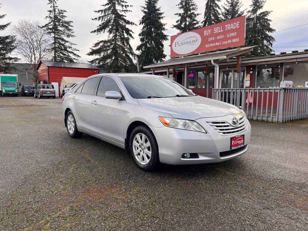 2007 Toyota Camry for sale at PLATINUM AUTO SALES INC in Lacey, WA