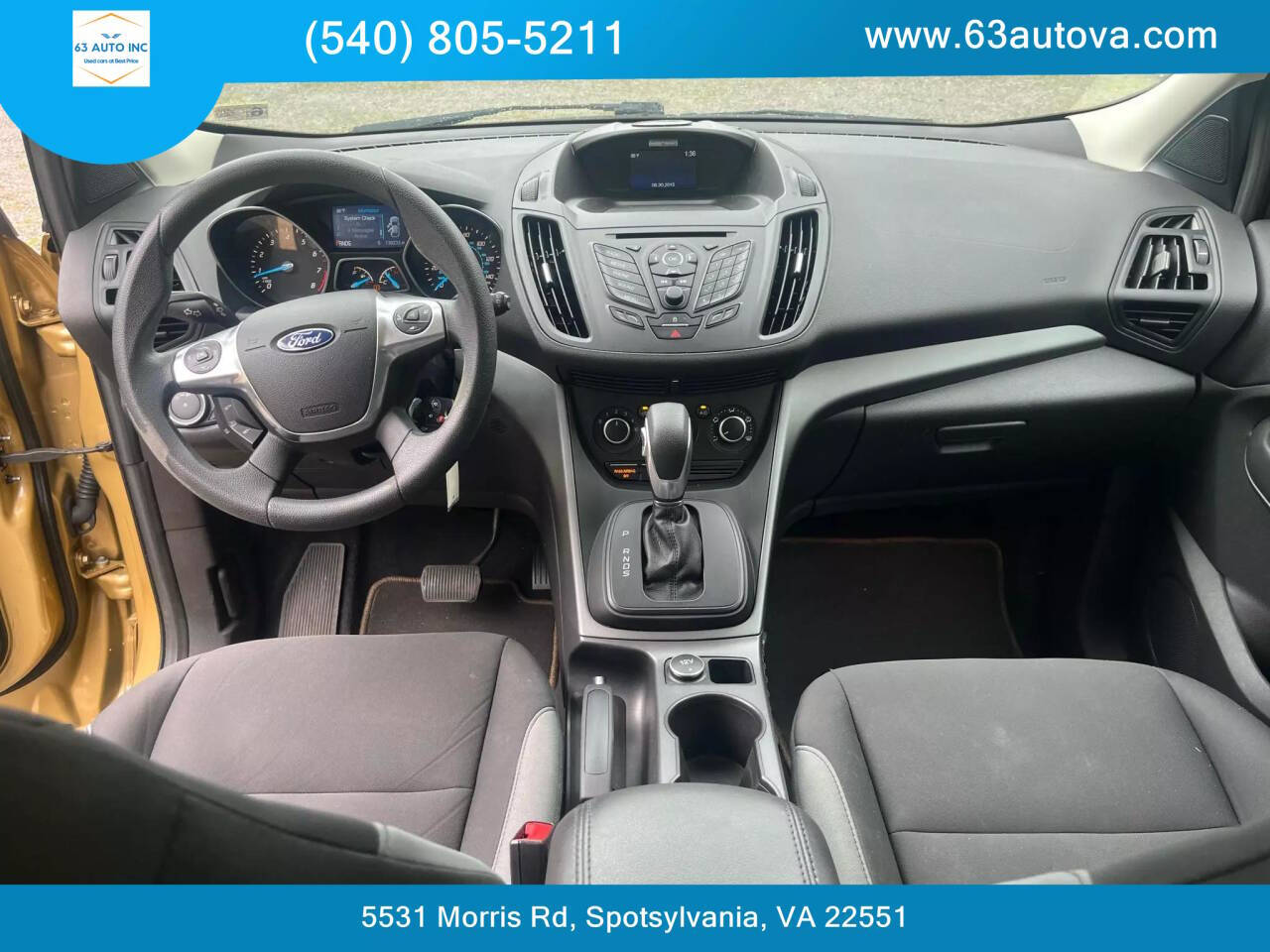 2015 Ford Escape for sale at 63 Auto Inc in Spotsylvania, VA