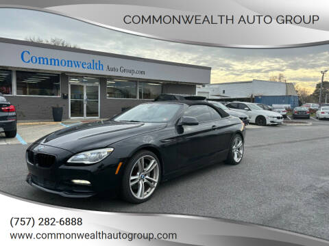 2016 BMW 6 Series for sale at Commonwealth Auto Group in Virginia Beach VA