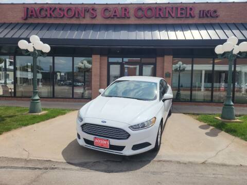 2016 Ford Fusion for sale at Jacksons Car Corner Inc in Hastings NE