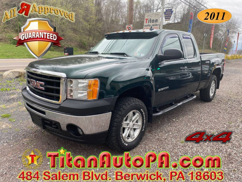 2011 GMC Sierra 1500 for sale at Titan Auto Sales in Berwick PA