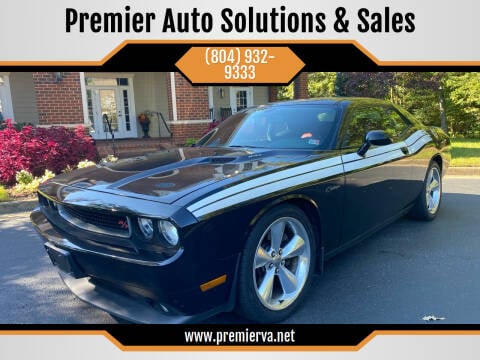 2014 Dodge Challenger for sale at Premier Auto Solutions & Sales in Quinton VA