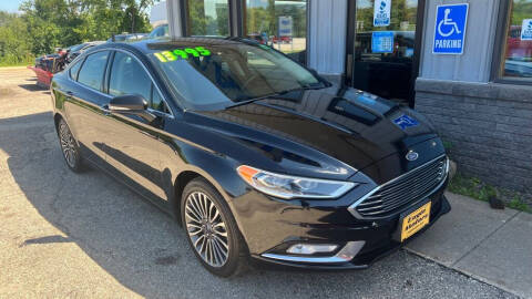 2017 Ford Fusion for sale at Eagle Motors - La Crescent in La Crescent MN