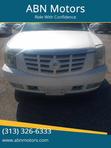 2007 Cadillac Escalade for sale at ABN Motors in Redford MI