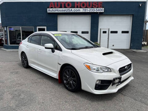 2016 Subaru WRX for sale at Auto House USA in Saugus MA