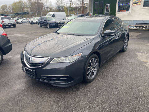 2015 Acura TLX for sale at Reyes Auto Sales in Holyoke MA