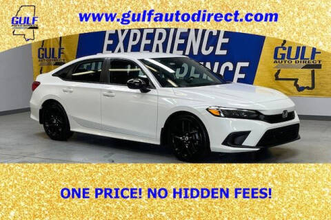 2022 Honda Civic for sale at Auto Group South - Gulf Auto Direct in Waveland MS