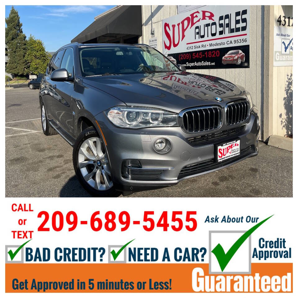 2015 BMW X5 for sale at Super Auto Sales Modesto in Modesto, CA