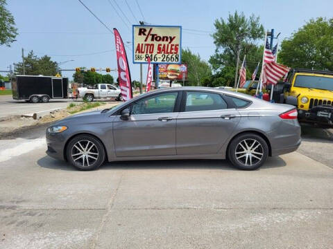 2013 Ford Fusion for sale at R Tony Auto Sales in Clinton Township MI