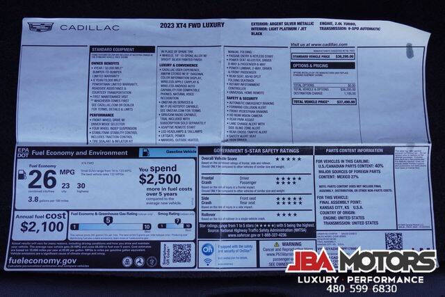 2023 Cadillac XT4 Luxury