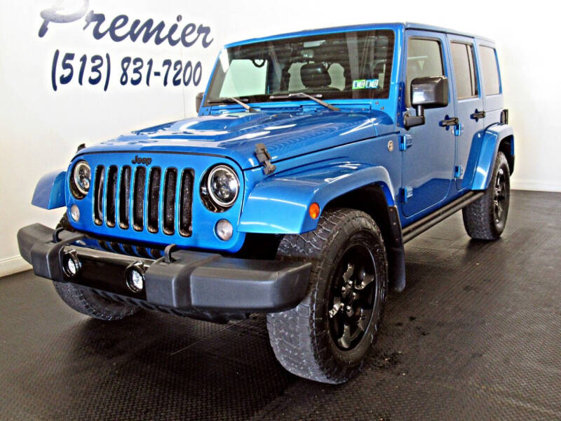 2015 Jeep Wrangler Unlimited for sale at Premier Automotive Group in Milford OH