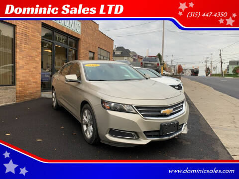 2015 Chevrolet Impala for sale at Dominic Sales LTD in Syracuse NY