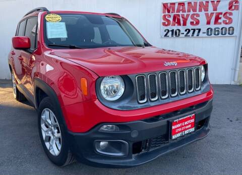 2015 Jeep Renegade for sale at Manny G Motors in San Antonio TX