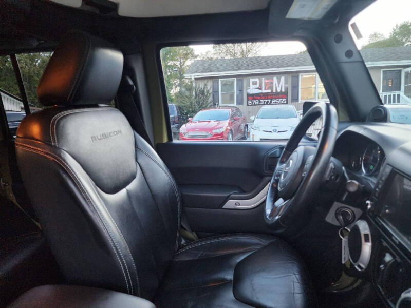 2013 Jeep Wrangler Unlimited Rubicon