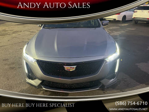 2021 Cadillac CT5-V for sale at Andy Auto Sales in Warren MI