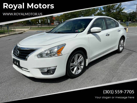 2015 Nissan Altima for sale at Royal Motors in Hyattsville MD