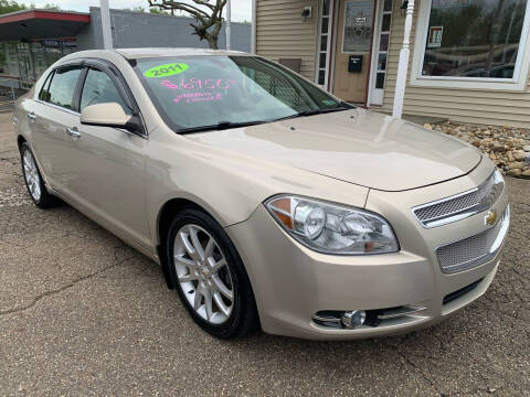 2011 Chevrolet Malibu for sale at G & G Auto Sales in Steubenville OH