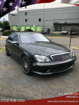 2004 Mercedes-Benz S-Class for sale at All American Imports in Alexandria VA