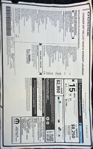 2022 Dodge Charger SRT Hellcat Redeye Jailbreak