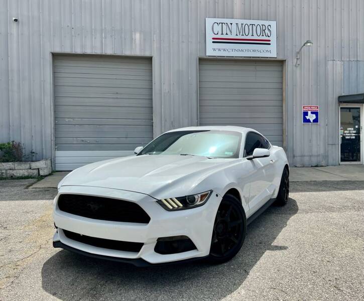 2017 Ford Mustang for sale at CTN MOTORS in Houston TX