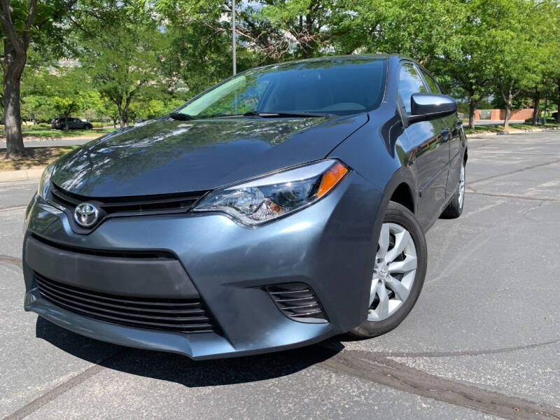 2016 Toyota Corolla for sale at Mountain View Auto Sales in Orem UT