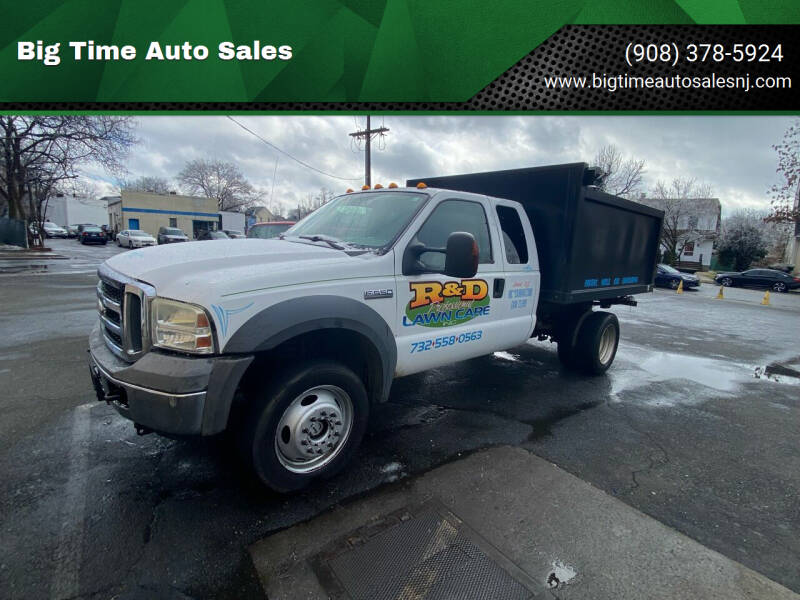 2005 Ford F-550 Super Duty for sale at Big Time Auto Sales in Vauxhall NJ