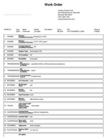 2008 Chevrolet Corvette