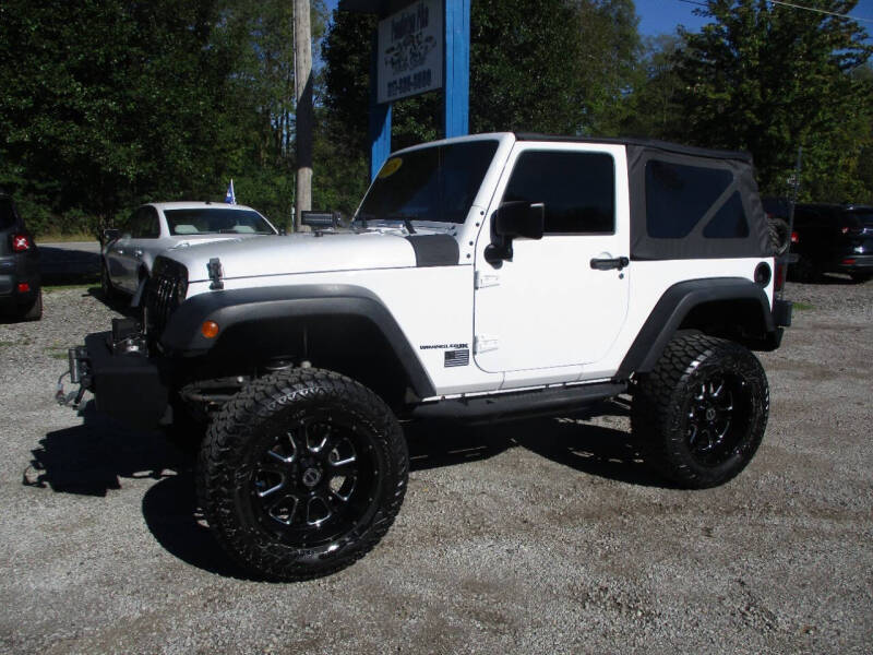 2018 Jeep Wrangler JK for sale at PENDLETON PIKE AUTO SALES in Ingalls IN