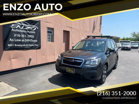 2017 Subaru Forester for sale at ENZO AUTO in Parma OH