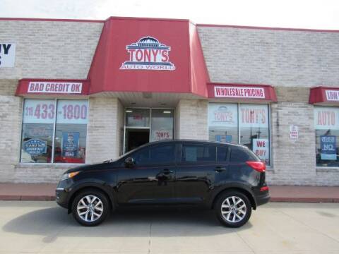 2015 Kia Sportage for sale at Tony's Auto World in Cleveland OH