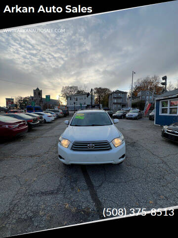 2008 Toyota Highlander for sale at Arkan Auto Sales in Worcester MA