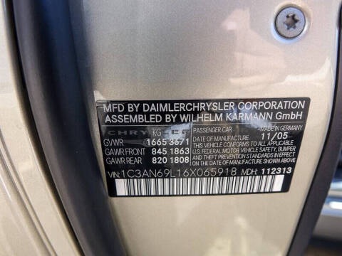 2006 Chrysler Crossfire Limited