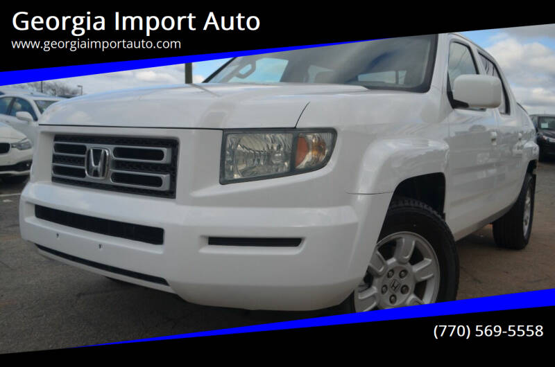 2007 Honda Ridgeline for sale at Georgia Import Auto in Alpharetta GA