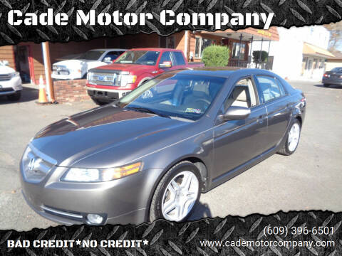 2008 Acura TL for sale at Cade Motor Company in Lawrence Township NJ