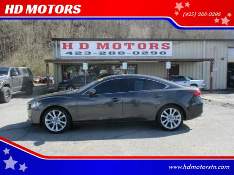 2016 Mazda MAZDA6 for sale at HD MOTORS in Kingsport TN